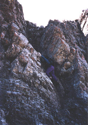 Difficult scrambling.