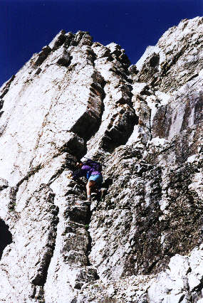 Obviously not the hiker's route!