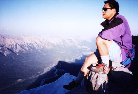 Alone with his thoughts...