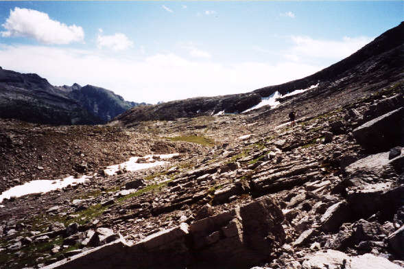 This is where the real hike begins!