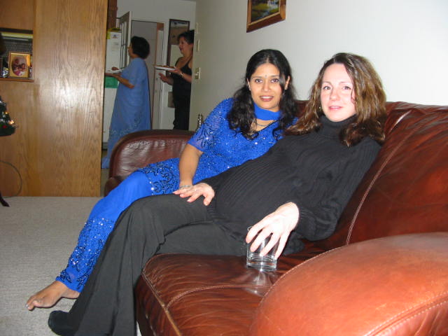 Dolly is really hiding a bowling ball under her shirt.