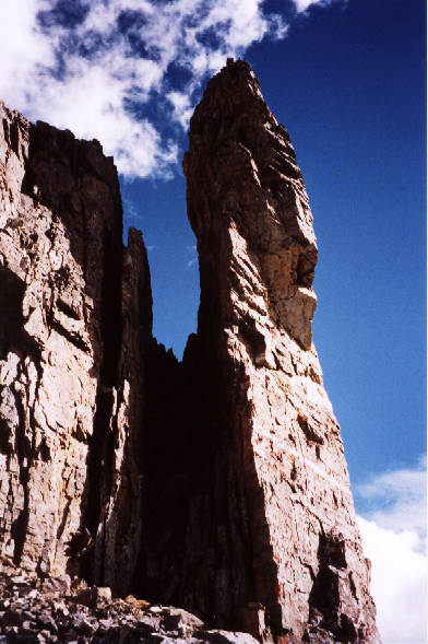 Dan is actually in the shadows.