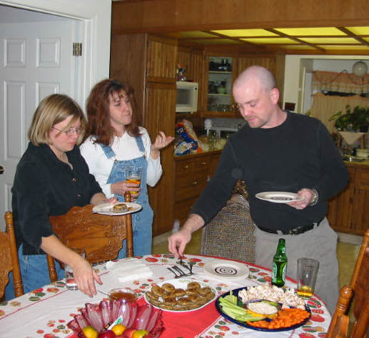 The real reason Raman's friends show up at his place.