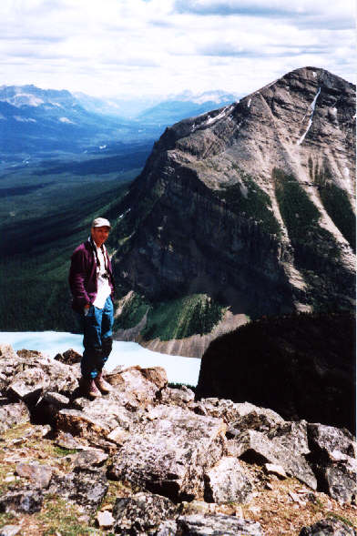 Can you spot Pilot Mountain in the distance?