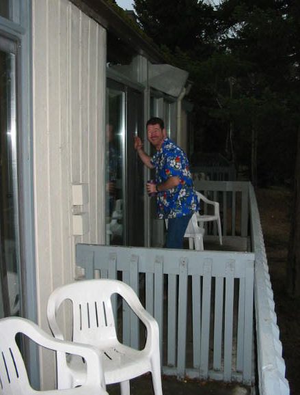 The door's open?  Hot damn!