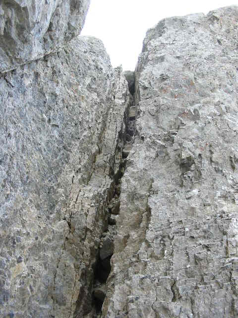 Northwest-Facing Crack