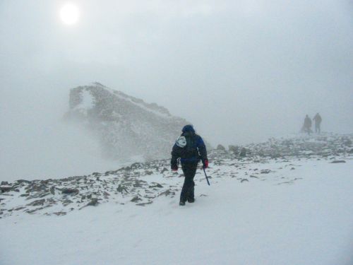 Hmmm...sure hope that's the summit!