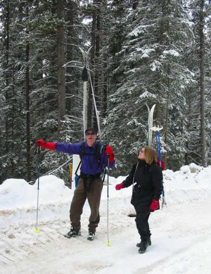 That's a funny way to ski.