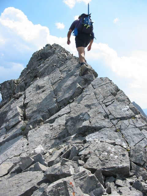 Delightful ridge walking!