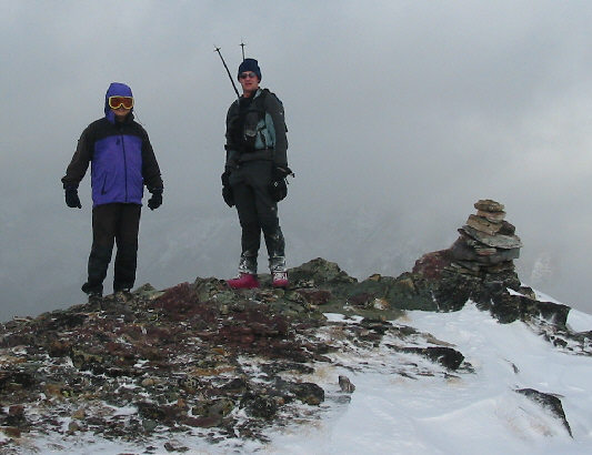 The ski goggles may look goofy, but they work great!