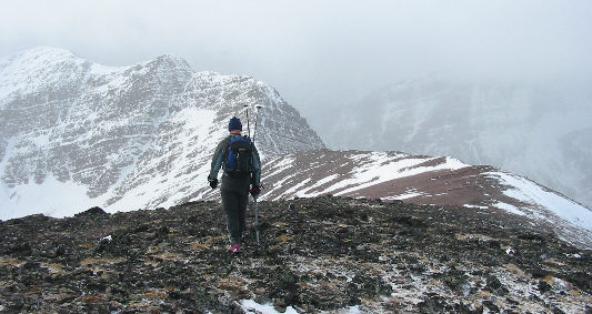 Not much else to see up here today!