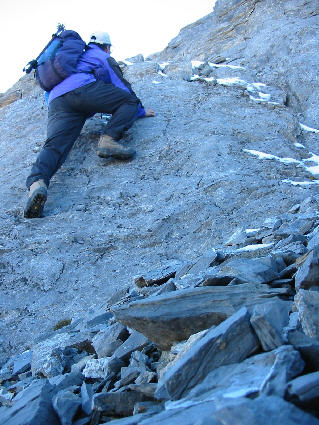 Excellent scrambling here!