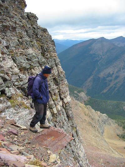 Don't try this route if snow is present!