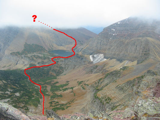 The weather begins to worsen...