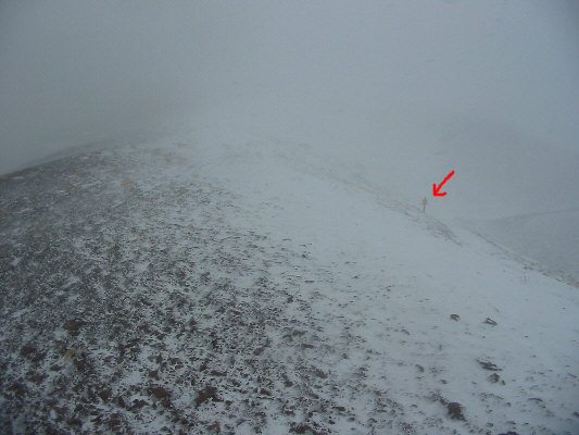 The last psychological hump of today's trip.