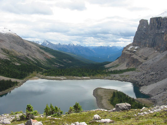 It's much nicer up here than down there.