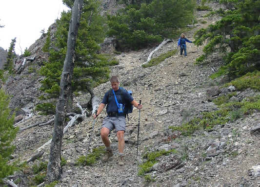 It's all downhill from here!