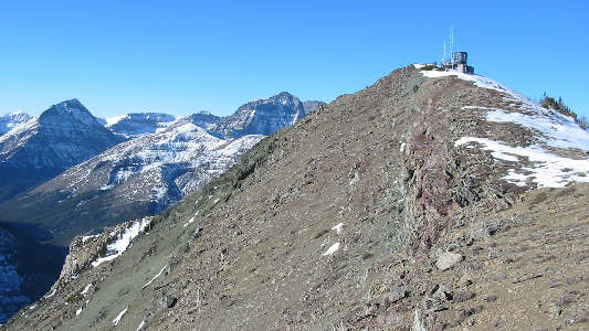 It's an easy stroll to the summit from here.