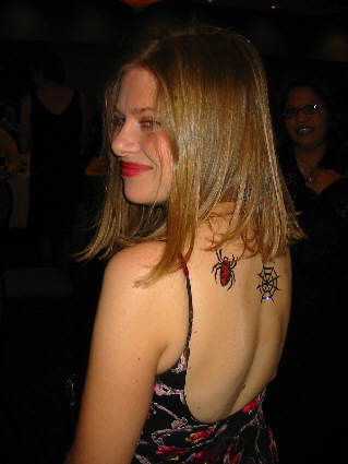 Look out! That looks like a black widow!