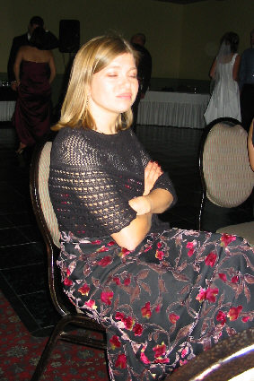 The party is winding down...