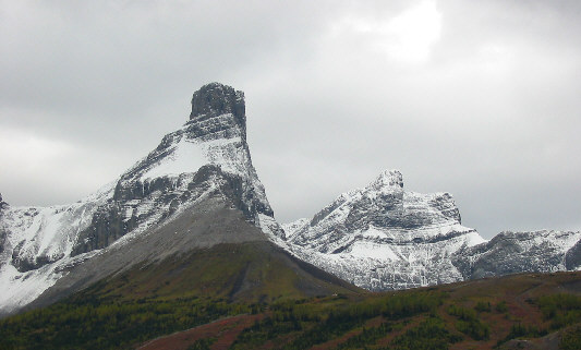 The Fortress and Gusty Peak