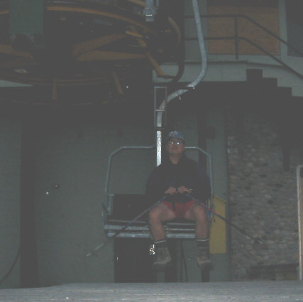 It might be a long wait before this chair gets moving!