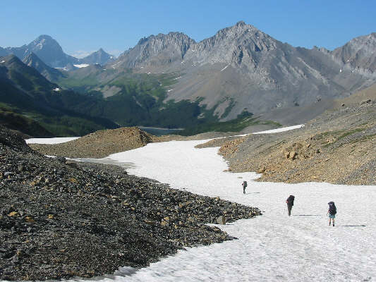 Still a long way to the campground at Three Isle Lake...