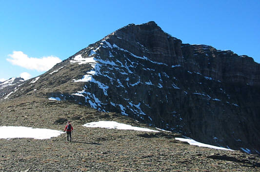 An easy ascent, even in these windy conditions.