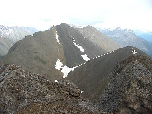 Too bad about the crappy weather. Now I'll have to bag Anthozoan Mountain the hard way--up Baker Creek.