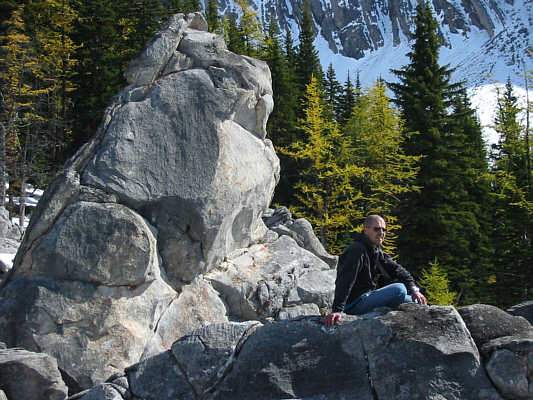 You could spend all day just bouldering here!