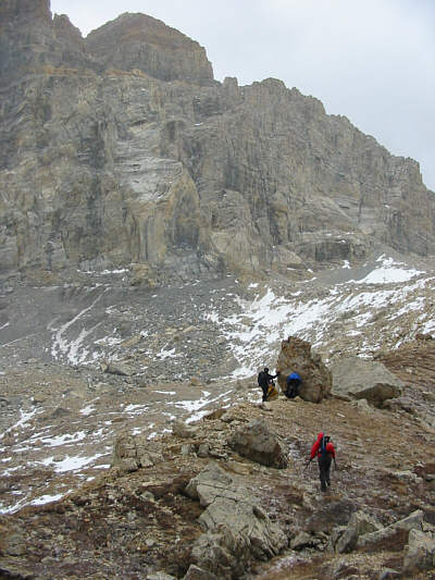 Goggles would have been worth gold on this day.