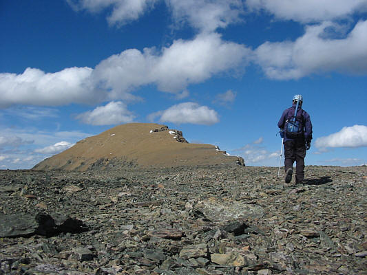 Another 25 minutes to the summit...at my current speed!