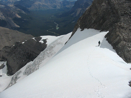 Mind the big drop-off on the left.