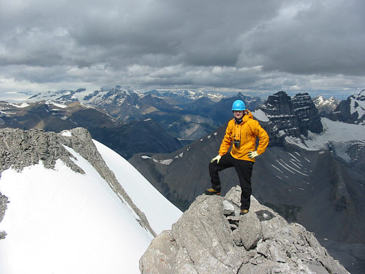 That's a great jacket for summit photos!