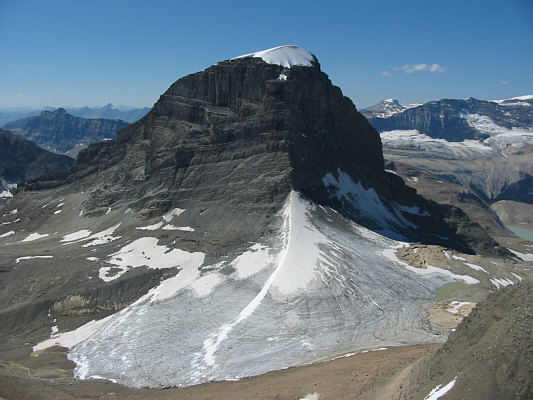 That glacier probably won't be around for long.