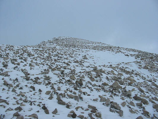 Definitely not skiable on this day!