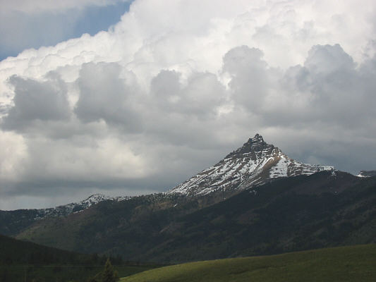 Mount Galwey looks most striking from here.