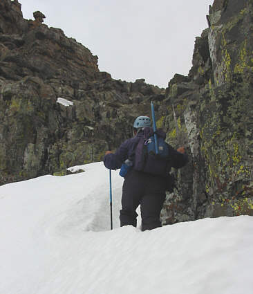 Some of the rocks here have a tendency to crumble in your hands.