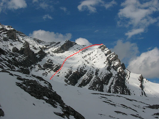 Already some potential for avalanches here.