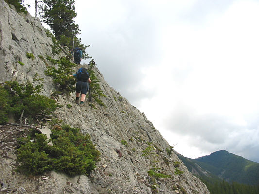 Much easier than the chimney.