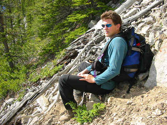 Click here to see a re-enactment of the bear encounter!