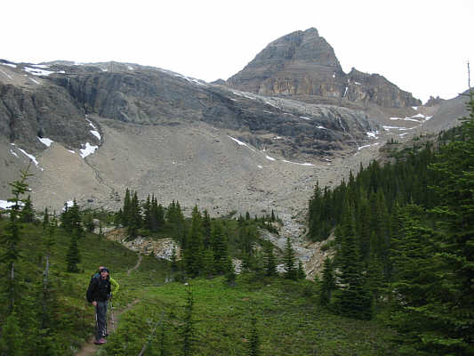 This would be as close as I would ever get to Dave and Vern on this scramble.