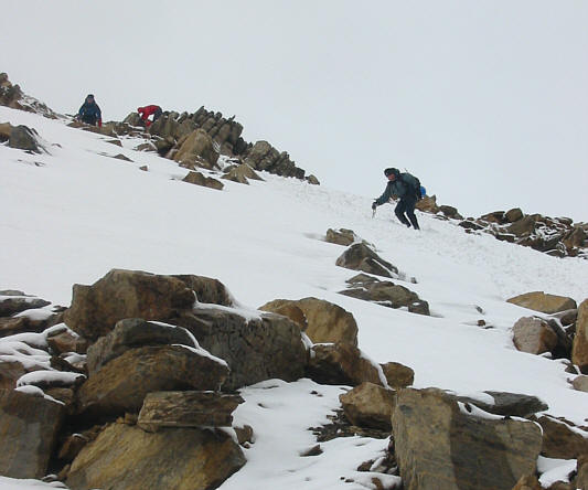 To plunge-step or to glissade, that is the question!