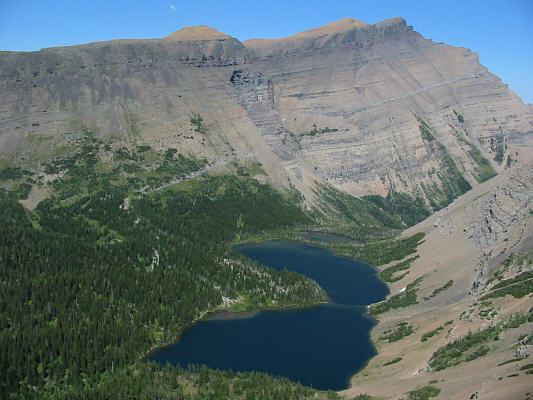 This basin is probably seldom visited.