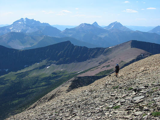 It's a long trudge to get here, but it's worth it on a clear day like this.