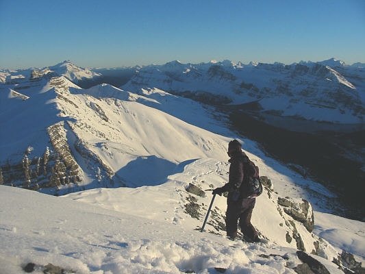 It's 6:10 PM!! What am I still doing way up here?!