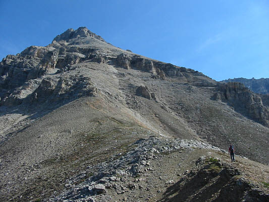 It's only another 2.5 hours to the summit from here.