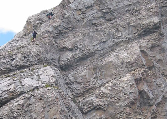 Watch out for that big drop on the right!