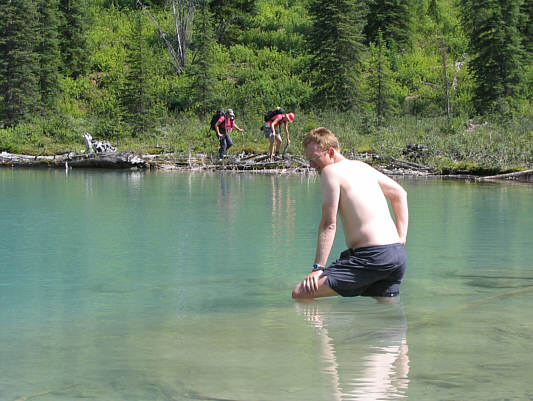 Why are glacial lakes so compelling to enter??