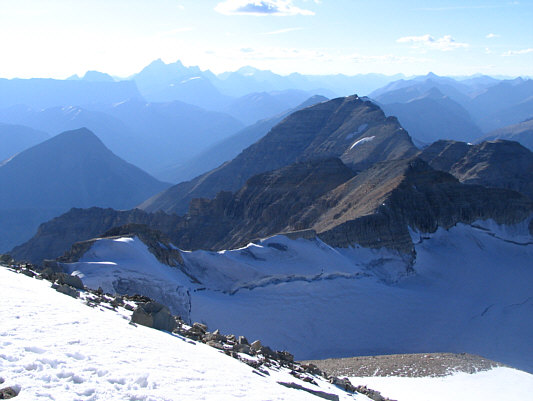 Beatrice Peak is also visible but hard to distinguish.